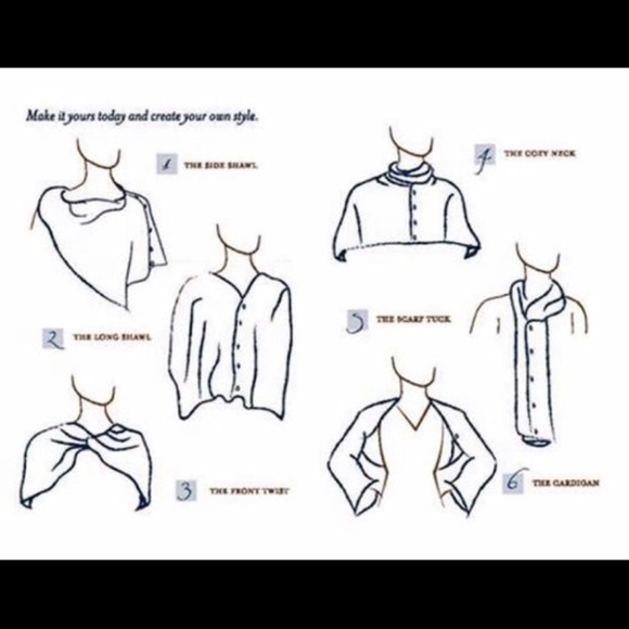 Scene Weaver Papillon Orange/White Versatile Wrap - Picture 9 of 9